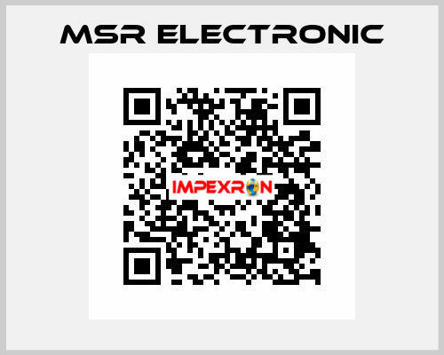MSR Electronic