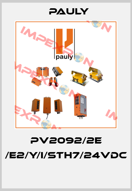PV2092/2E /e2/y/i/stH7/24VDC  Pauly