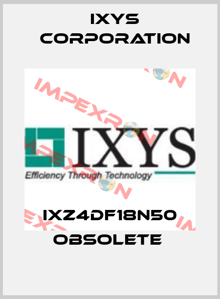 ixz4df18n50 obsolete  Ixys Corporation