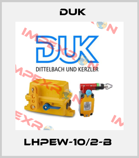 LHPEw-10/2-B  DUK