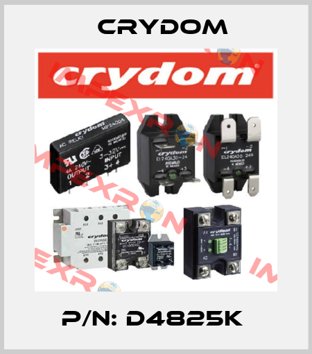 P/N: D4825K  Crydom