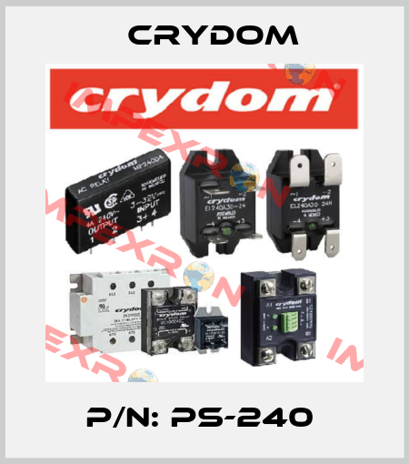 P/N: PS-240  Crydom
