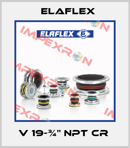 V 19-¾" NPT cr  Elaflex