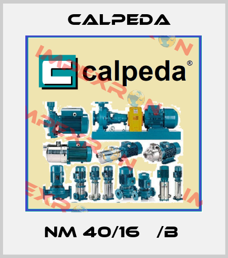 NM 40/16 А/B  Calpeda