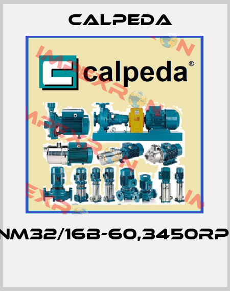 BNM32/16B-60,3450RPM  Calpeda