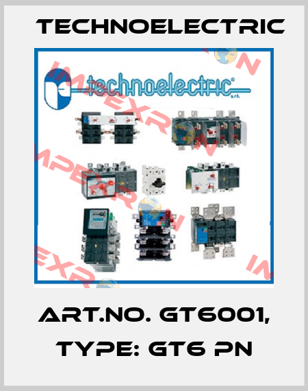 Art.No. GT6001, Type: GT6 PN Technoelectric