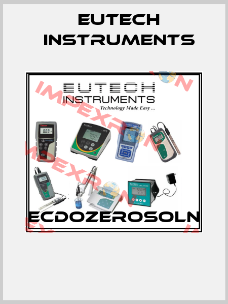 ECDOZEROSOLN  Eutech Instruments