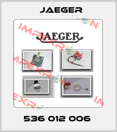 536 012 006  Jaeger