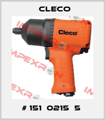 # 151‐0215‐5  Cleco