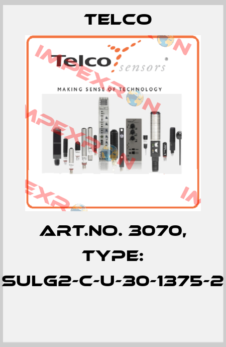 Art.No. 3070, Type: SULG2-C-U-30-1375-2  Telco