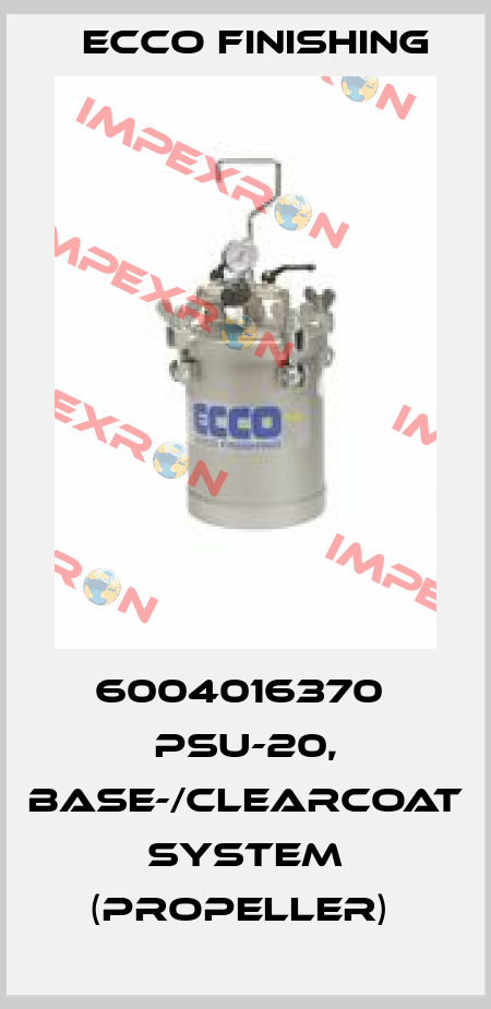 6004016370  PSU-20, BASE-/CLEARCOAT SYSTEM (PROPELLER)  Ecco Finishing