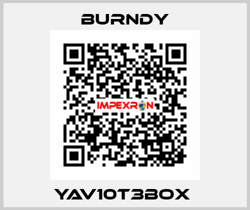 YAV10T3BOX  Burndy