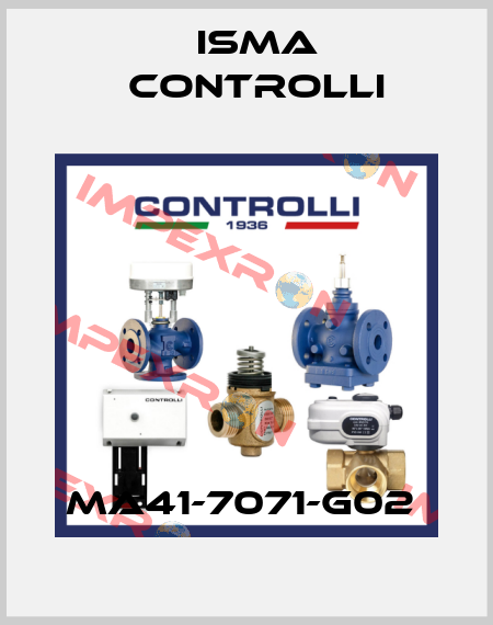 MA41-7071-G02  iSMA CONTROLLI