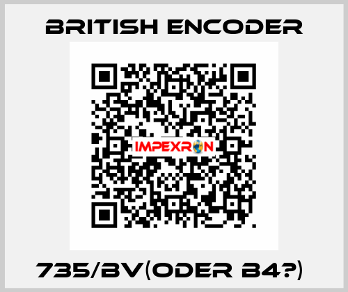 735/BV(ODER B4?)  British Encoder