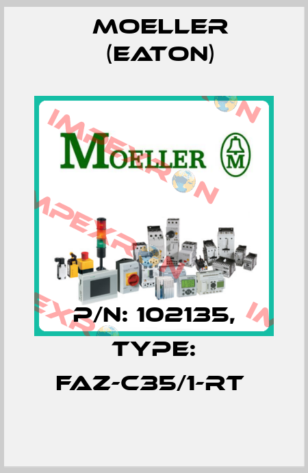 P/N: 102135, Type: FAZ-C35/1-RT  Moeller (Eaton)