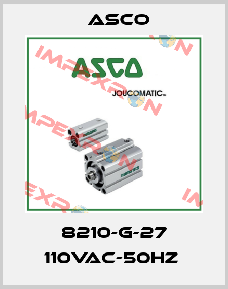 8210-G-27 110VAC-50HZ  Asco
