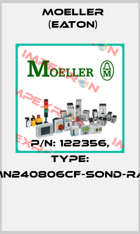 P/N: 122356, Type: XMN240806CF-SOND-RAL*  Moeller (Eaton)