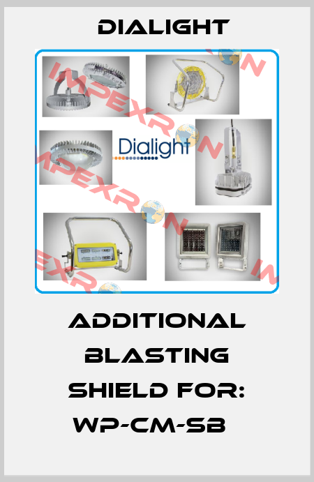 Additional Blasting Shield For: WP-CM-SB   Dialight