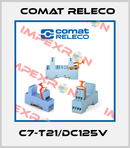 C7-T21/DC125V  Comat Releco