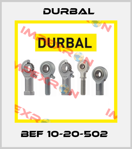 BEF 10-20-502  Durbal
