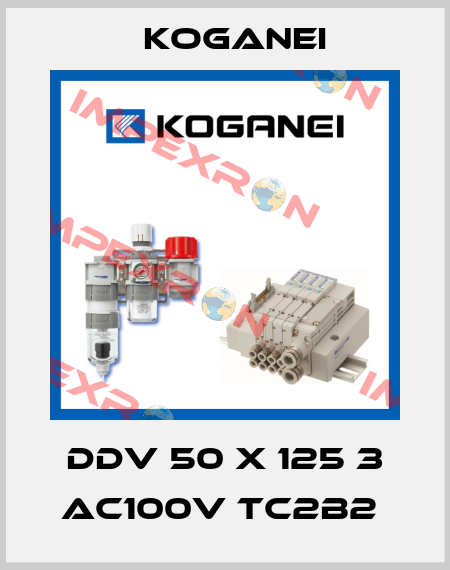 DDV 50 X 125 3 AC100V TC2B2  Koganei