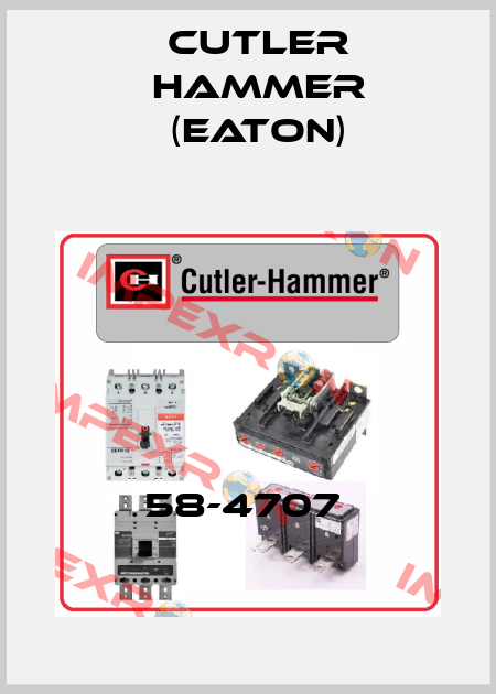 58-4707  Cutler Hammer (Eaton)