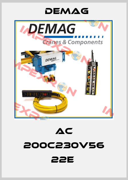 AC 200C230V56 22E  Demag