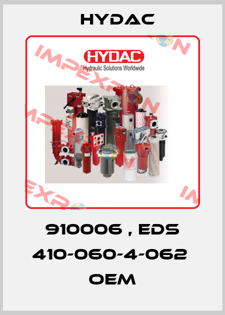 910006 , EDS 410-060-4-062  OEM Hydac