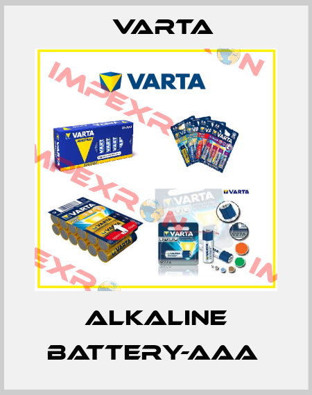 ALKALINE BATTERY-AAA  Varta
