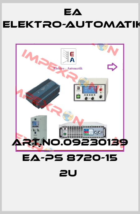 ART.NO.09230139 EA-PS 8720-15 2U  EA Elektro-Automatik