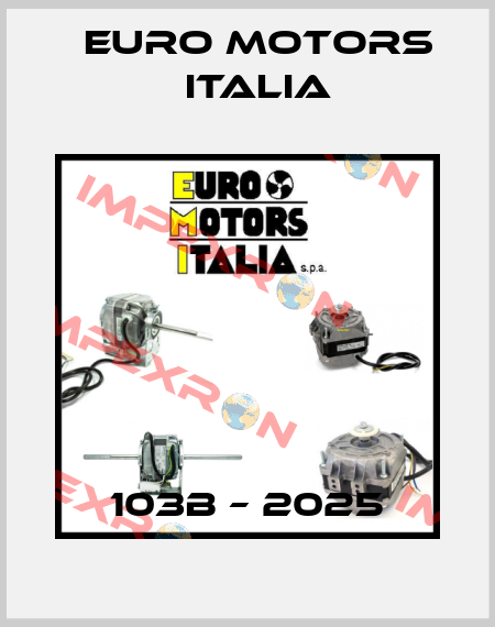 103B – 2025 Euro Motors Italia