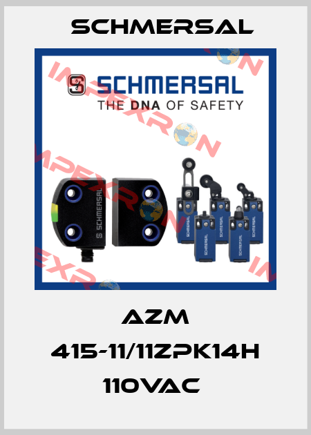 AZM 415-11/11ZPK14H 110VAC  Schmersal