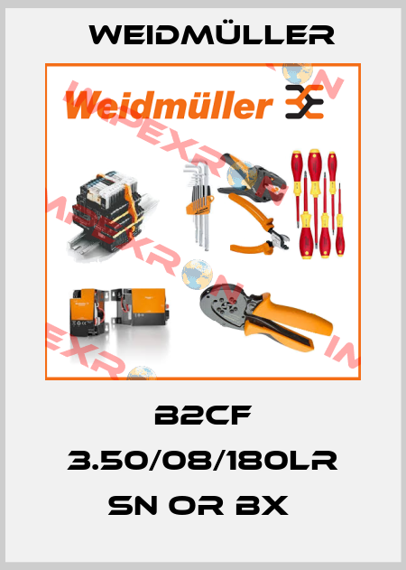 B2CF 3.50/08/180LR SN OR BX  Weidmüller
