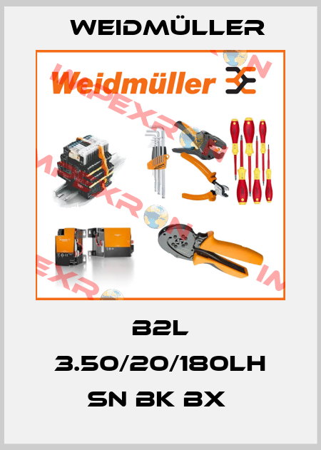 B2L 3.50/20/180LH SN BK BX  Weidmüller