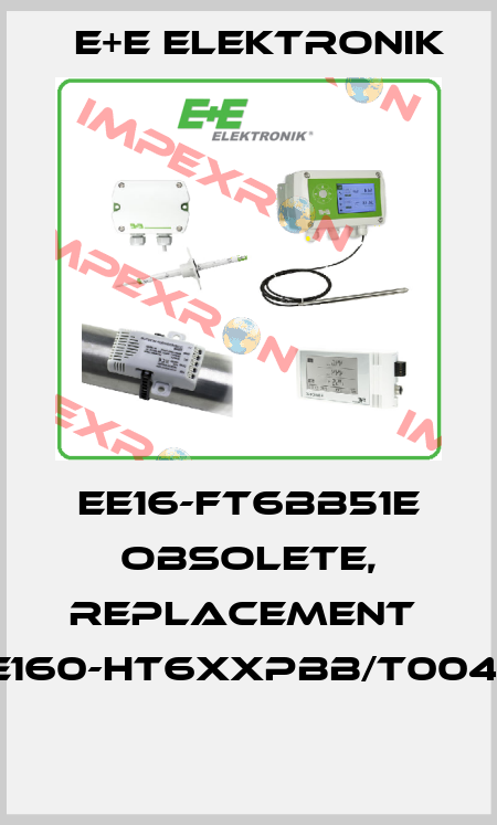 EE16-FT6BB51E obsolete, replacement  EE160-HT6xxPBB/T004M  E+E Elektronik