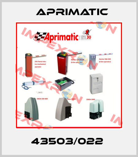 43503/022  Aprimatic
