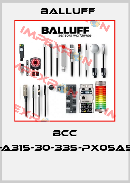 BCC A315-A315-30-335-PX05A5-050  Balluff
