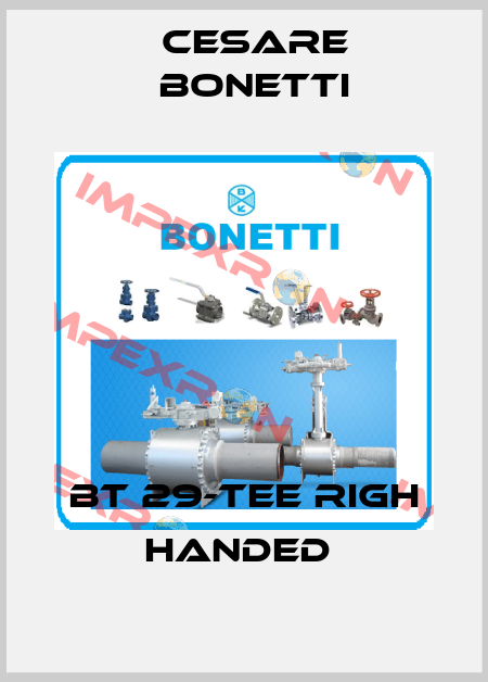 BT 29-TEE RIGH HANDED  Cesare Bonetti