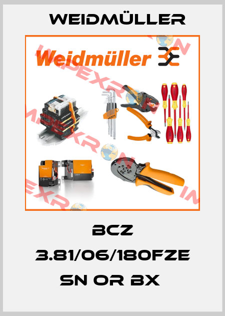 BCZ 3.81/06/180FZE SN OR BX  Weidmüller