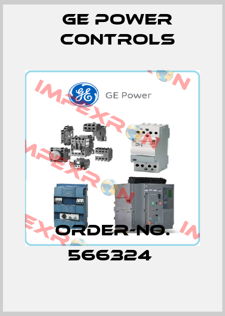 Order-no. 566324  GE Power Controls
