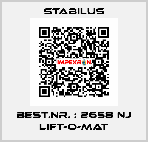 BEST.NR. : 2658 NJ LIFT-O-MAT Stabilus
