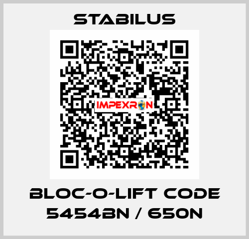 BLOC-O-LIFT CODE 5454BN / 650N Stabilus