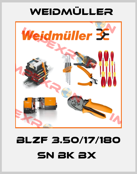 BLZF 3.50/17/180 SN BK BX  Weidmüller