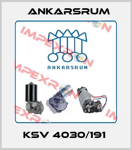 KSV 4030/191  Ankarsrum