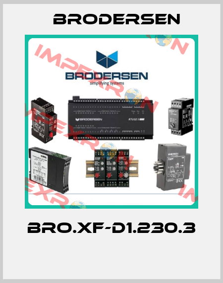 BRO.XF-D1.230.3  Brodersen