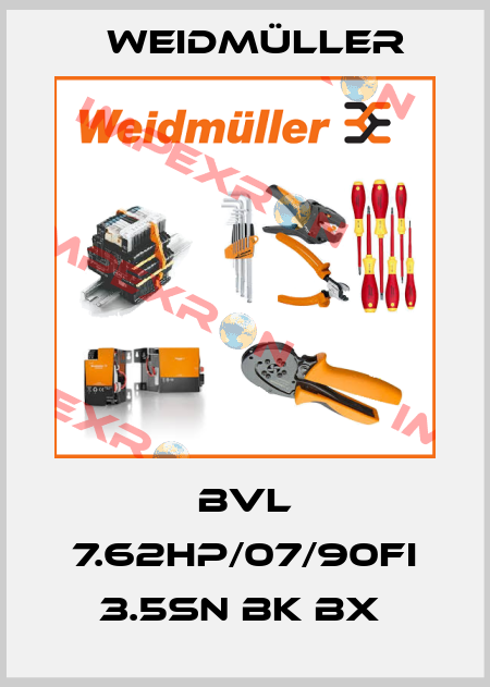BVL 7.62HP/07/90FI 3.5SN BK BX  Weidmüller
