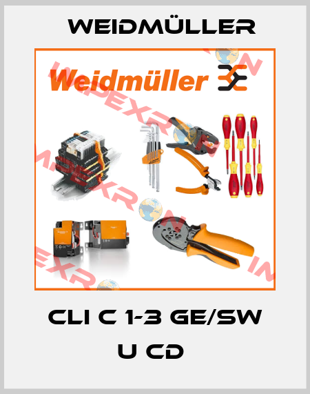 CLI C 1-3 GE/SW U CD  Weidmüller