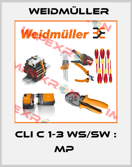 CLI C 1-3 WS/SW : MP  Weidmüller
