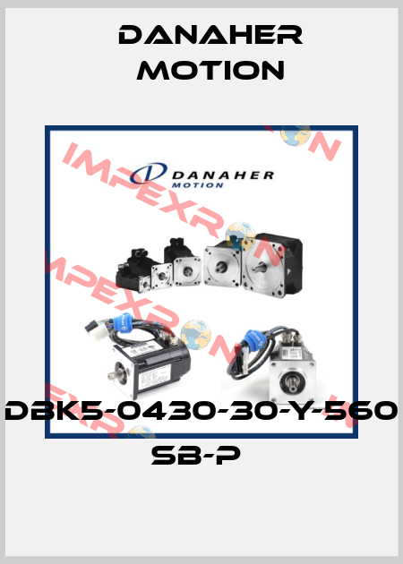 DBK5-0430-30-Y-560 SB-P  Danaher Motion