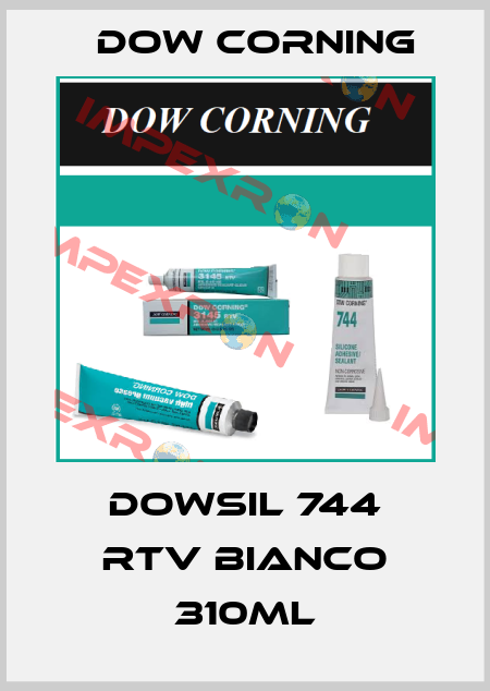 Dowsil 744 rtv bianco 310ml Dow Corning